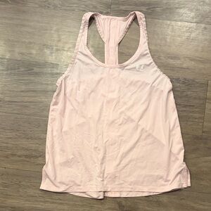 Under Armour Women's Light Pink Racerback Tank Top